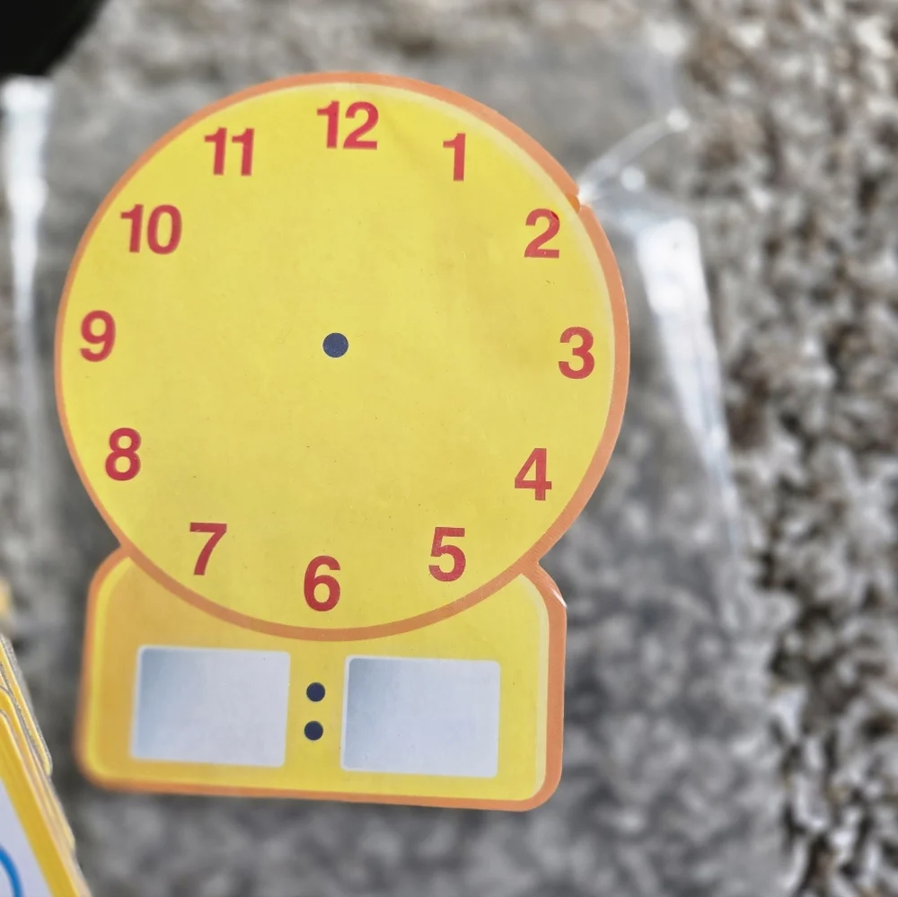 Learning Resources Time Activity Set - Yellow